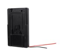 Tbest V Mount Battery Plate Bracket Adapter Premium ABS Durable Lock Power Supply Converter for Camera LED Mounting