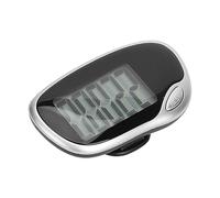 Tbest Walking Pedometer Step Counter Accurate Digital Large Screen Easy to Read 3D Sensor Lightweight Compact for Hiking Running Sports ABS Material