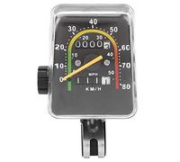 Tbest Waterproof Cycling Speedometer, Mountain Bike Computer with Code Table, Mechanical Bicycle Odometer for Accurate Speed Tracking Mechanical Speedometer Bike For Moped Bi