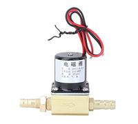 Tbest Welding Machine Solenoid Valve G1/8'' AC220V 0~0.8MPa for Gas Argon CO2 Control Switch Industrial Use (DC24V)
