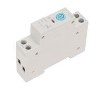 Tbest WiFi Smart Relay Switch Module Safe Mystical/Fantasy Retardant DIN35 Rail Cycle Timing for Intelligent Home Control - Red Copper/White, 1 X Smart Switch Breaker [remote Control] (16A)
