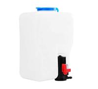 Tbest Windscreen Washer Pump Bottle Tank Windscreen Washer Bottle Kit Reservoir Kit Tank 12V 1.2LTR 140mlmin Universal with Mounting Bracket and Hose for Classic Cars