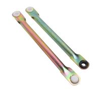 Tbest Windscreen Wiper Motor Linkage Push Rod Arms Set Solid Construction Replacement for 2008 to 2019 Durable Metal Kit Direct Fit OEM Standards