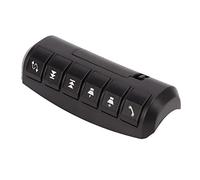 Tbest Wireless Steering Wheel Control Button Multifunction Universal 6 Key Remote Controller for Car DVD Player Navigation System ABS Material
