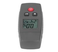 Tbest Wood Meter 7 Gears High Accuracy Digital Damp Detector with Backlit LCD for Woodworking Flooring Construction Building Materials Firewood Bricks