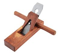 Tbest Woodworking Hand Plane 220mm with Steel and Brass Tipped Rabbet for Cutting, Polishing & Deburring - Ergonomic Handle for Comfortable Use (220mm)
