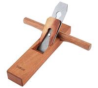 Tbest Woodworking Hand Plane 220mm with Steel and Brass Tipped Rabbet for Cutting, Polishing & Deburring - Ergonomic Handle for Comfortable Use (280mm)