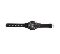 Tbest WR50M Digital Sports Watch for Men with Luminous Light Alarm 12/24H Time Day Date Display Shock ABS Case PU Strap for Swimming Running Outdoor Activities (Black)