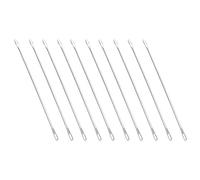 Tbest Yarn Needles, Double Eyed Needles, 20 Pcs, Metal, 9cm Long, Compatible with KR830, KR838, KR850, KR890, SRP325, SRP50, SRP60, SRP60N Knitting Machines