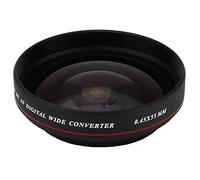 Tbest Zomei Ultra Slim 55mm 0.45X Wide Angle Lens Filter Aspherical Optical Glass Distortion High Definition for DSLR Cameras and Camcorders Aluminum Alloy Black