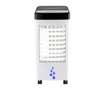TBGJSYY 3 In 1 Evaporative Air Cooler, 65W Portable Air Conditioner with 2 Ice Crystals 6L Water Tank 3 Wind Speeds 1-7H Timer for Home and Office Cooling Fan