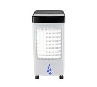 TBGJSYY 3 In 1 Evaporative Air Cooler, 65W Portable Air Conditioner with 2 Ice Crystals 6L Water Tank 3 Wind Speeds 1-7H Timer for Home and Office Cooling Fan
