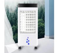 TBGJSYY Cooling Fan Portable Air Conditioner with Humidifier and Cooling Fan 3 Wind Speeds 6 L Water Tank 2 Ice Crystals Automatic Left Right Swing Manual Up Down Swing for Home and Office