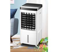 TBGJSYY Refrigeration Air Conditioning Fan, Portable Swamp Coolers, Evaporative Coolers with 10L Water Tank, 7H Timer, 3 Speeds, 60° Oscillation, for Indooor Outdoor