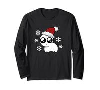 TBH Autism Creature Meme With Santa Hat Christmas Long Sleeve T-Shirt