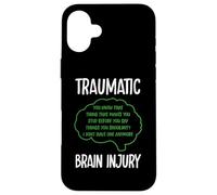 TBI Traumatic Brain Injury Case for iPhone 16 Plus