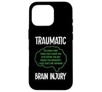 TBI Traumatic Brain Injury Case for iPhone 16 Pro