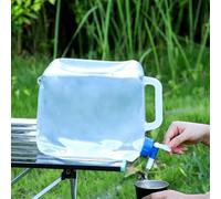 TBIBINWP Water Container, 5L/10L/15L/20L Portable Collapsible Water Carrier with Spigot, Large Capacity, BPA Free & Foldable Water Bucket, Perfect for Hiking Camping BBQ Picnic Outdoor Use (20L)