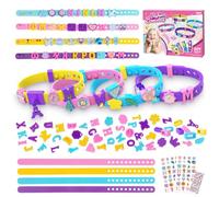 Tbintul DIY Bracelet Kit for Girls, 5-9 Years, Kit for Making Bracelets Friendship Bracelets, Creating Girls' Bracelets for Girls, Birthday Gifts, Activities