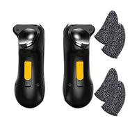 Tbkoeudhg Mobile Game Controller for PUBG Trigger Controller L1R1 with 2 Pairs of Gaming Finger Covers