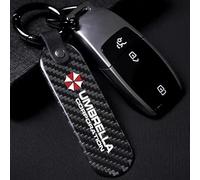 Tbkoly Fashion Car Keychain Key Rings Gifts & Merchandise Family Present, for Umbrella Corporation Anti-Lost Key Clasps Hooks Accessories
