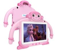 Tbltaca Kids Tablet 7"" Tablet for Kids 32GB Toddler Tablet with Wi-Fi YouTube Case, Kids Android Learning Tablet for Toddlers Kids Software Installed Lots Free Content for Boys Girls, Pink