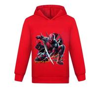 TBNRFrags Boys Hoodies Cotton Sweatshirt Kids Long Sleeve Tops Jumper Pullover Sweatshirt Cartoon Sport Graphic Hoody (UK, Age, 5 Years, 6 Years, Regular, Red)