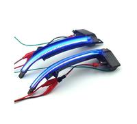 Tbobavff Dynamic Turn Signal Light LED For A4/S4 A5/S5 A6/S6 A8/S8 Q3/SQ3 A3 RS3 2008-2011 RS4 RS5 2011-2016 LED Dynamic Turn Light Mirror Indicator Light(Blue-Yellow-B8)