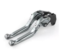 Tbobavff Motorcycle Handlebar Brake Lever for Aprilia for Tuono 1000 / R for Fighter 2002-2010 for Dorsoduro 1200 2010-201 Motorcycle Brake Clutch Levers Brake Clutch Lever(Titanium)