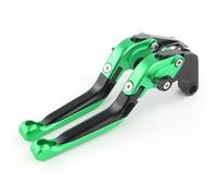 Tbobavff Motorcycle Handlebar Brake Lever for Aprilia for Tuono 1000 / R for Fighter 2002-2010 for Dorsoduro 1200 2010-201 Motorcycle Brake Clutch Levers Brake Clutch Lever(Black and Green)