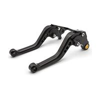 Tbobavff Motorcycle Handlebar Brake Lever for Banshee 350 for Blaster 200 1987 1988 1989 1990 1991 1992-2016 Motorcycle Adjustable Brake Clutch Lever Accessories Brake Clutch Lever(Black 147mm)