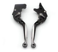 Tbobavff Motorcycle Handlebar Brake Lever for Cagiva for Raptor 650 2001-2007 for Raptor 1000 2000-2005 CNC Motorcycle Folding Extendable Brake Clutch Lever Brake Clutch Lever(Gray)