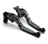 Tbobavff Motorcycle Handlebar Brake Lever for for GILERA for Piaggio for Beverly 125/250/400 for RST for Tourer/eu3 Motorcycle Folding Extendable Brake Levers Brake Clutch Lever(Style L)