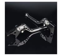 Tbobavff Motorcycle Handlebar Brake Lever for Piaggio for Medley 125 150 4T 2016-2017 Motorcycle Front Rear Disc Brakes Levers CNC Scooter Adjustable Brake Clutch Lever(Gray 177mm)