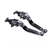 Tbobavff Motorcycle Handlebar Brake Lever for SYM for Husky for MMBCU for JETX125 150 for Joymax for Z300 for Cruisym 300 150 Motorcycle CNC Folding Handle Brake Lever Brake Clutch Lever(Titanium)