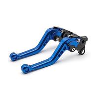 Tbobavff Motorcycle Handlebar Brake Lever for Triumph for Daytona 660 2024 2025 CNC Motorcycle Adjustable Brake Clutch Lever Accessories Brake Clutch Lever(Blue 147mm)