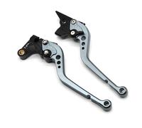 Tbobavff Motorcycle Handlebar Brake Lever for YZF R15 V2 for YZF-R15 2011-2016 Short/Long Brake Clutch Levers Motorcycle Accessories Adjustable CNC Aluminum Brake Clutch Lever(Long Titanium)