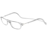 TBOC Reading Glasses Eyeglasses Eyewear - Transparent Frame +3.50 Optical Power Magnetic Clip Adjustable Neck Hanging Presbyopia Eye Strain Vision Plain Lenses Men Women Unisex Prescription Foldable