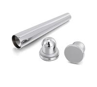 TBOSEN Stainless Steel Auxiliary Tapers and Flat Top Plugs Piercing Stretching Kit Ear Expander 14G-00G