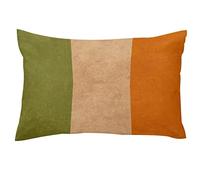 TBOUOBT Soft Velvet Pillow Covers Rectangular Throw Pillow Cases for Couch Bed Car, Retro Irish Flag