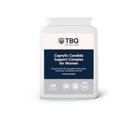 TBQ Nutrition Caprylic Complex - 60 Vegan Capsules | with Garlic, Aloe Vera, Oregano, Rosemary & Zinc | Supports Immune & Digestive Function | UK-Made Candida Support Formula
