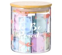 TBR Jar Gifts for Book Lovers to Be Read List Reader jar with 100 Colorful Notes Bookish Accessories Bookworm Gift for Book Club Book lover Women Students and Teacher (Style 2)