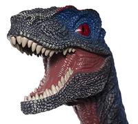 Tbrand 1PC Dinosaur Velociraptor Hand Puppet Gloves Soft Rubber Realistic Animal Head Figure Vividly Kids Toy Model Gifts