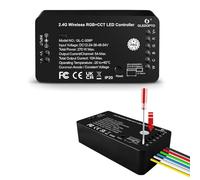 Tbrand Gledopto LED Strip Controller Zigbee 3.0 RGB CCT Voice APP Control Work with TUYA Smart Things H*ue Echo Studio LED Light Dimming DC12V-24-36-48-54V