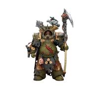 TBRICKFUNR 1/18 Scale Articulated Soldier Figure, Vintage Military Sci-Fi Warrior Playset with Weapon Gear Accessories, Creative Decor & Collectible Gift for Adult (Death Shroud Terminator Warrior 1)