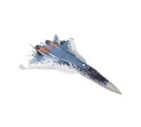 TBRICKFUNR 415mm Wingspan Dual 30mm Ducted Fan Fixed-Wing Aircraft Kit, S-57 DIY Aircraft for Indoor and Outdoor Play, Beginner-Friendly, Collectible Gift for Adults (PNP)