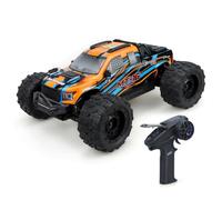 TBRICKFUNR Brushless Remote Control Truck, MT-16 1/16 Scale Brushless RC Car Compatible with 3S Batteries, Max 80KM/H All Terrains RC Monster Truck for Adults, Gift for Him