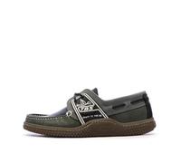 TBS Globek Men's Khaki/Black Boat Shoes, Black, 6 UK
