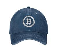 TBSANIN Baseball Cap Custom Fashion Cotton Bitcoin Symbol Women Men Breathable Crypto Currency Traders Vintage BTC Geek Dad Hat Outdoor Gift