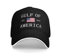 TBSANIN Baseball Cap Gulf of America Cap for Unisex Fashion Trucker Hat Golf Headewear Adjustable Gift